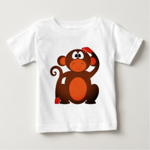 Cute Monkey Baby T-Shirt
