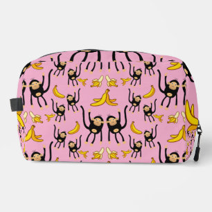 Cute Monkey Birthday  Dopp Kit