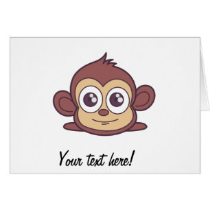 Cute monkey clipart