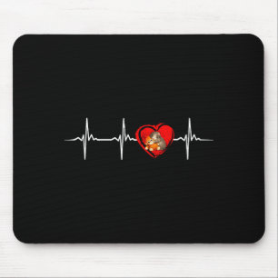 Cute monkey punch heartbeat - ultimately have to b mouse pad