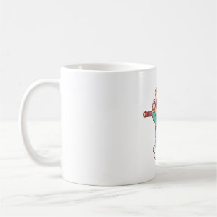 Cute Monkey Sun Wu Kong On Flying Cloud Coffee Mug