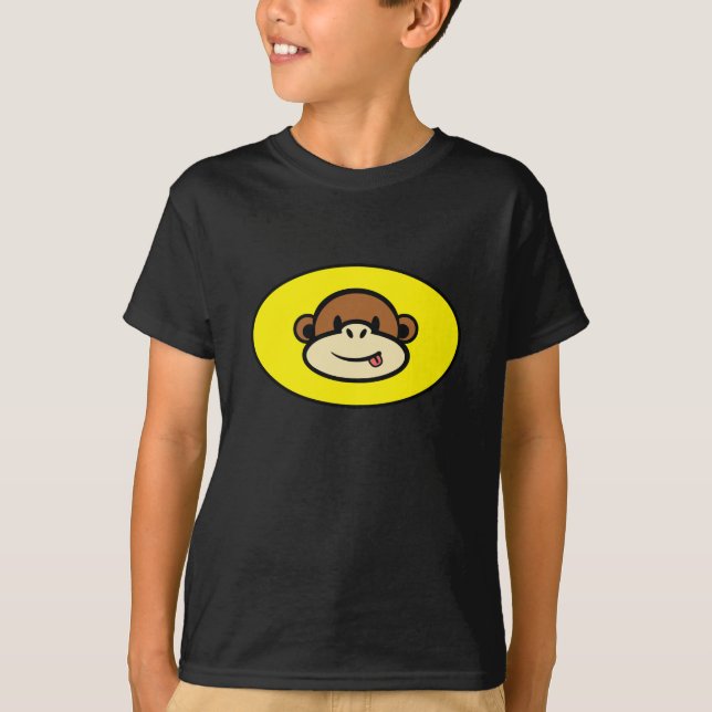 Cute Monkey T-Shirt (Front)