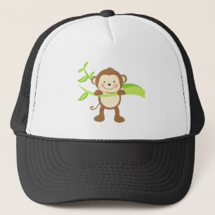 Cute Monkey Trucker Hat