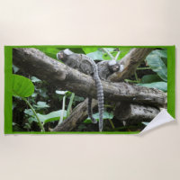 Cute Monkeys Beach Towel