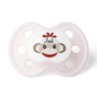 Cute MONOGRAM/Sock Monkey PACIFIER
