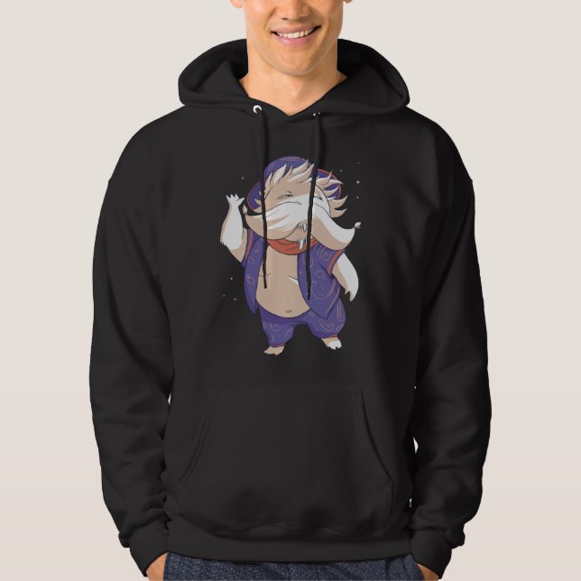 Cute Monster Asian Hoodie (Front)