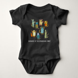 Cute Monster Baby Bodysuit