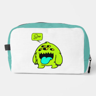 cute monster boo dopp kit