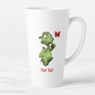 Cute Monster Butterfly Gift Latte Mug