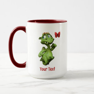 Cute Monster Butterfly Gift Mug