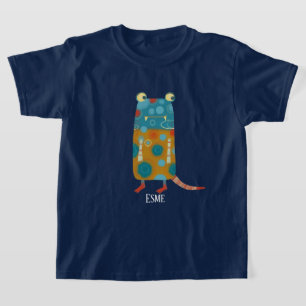 Cute Monster Esme Custom Name T-Shirt
