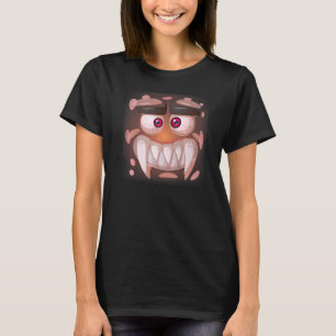 Cute Monster Face Halloween Group Costume kids boy T-Shirt