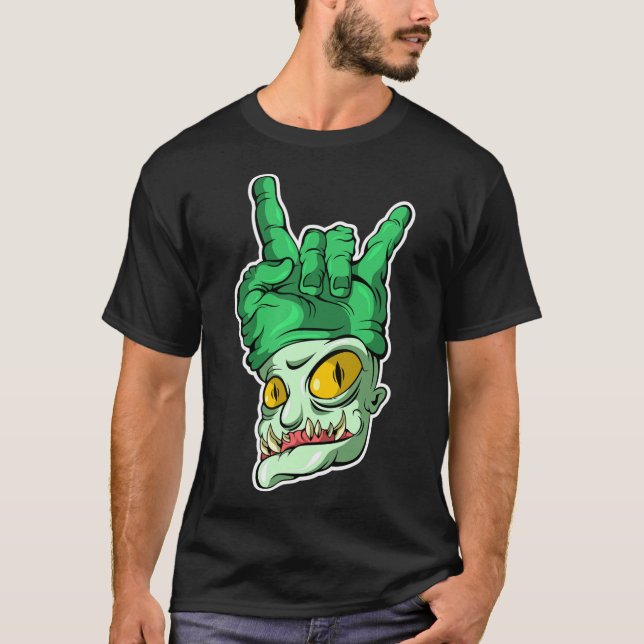 Cute monster hand T-Shirt (Front)