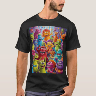 Cute Monster T-Shirt: Celebrate fun with your new T-Shirt