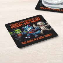 Cute Monsterrific Fright Day Halloween Party