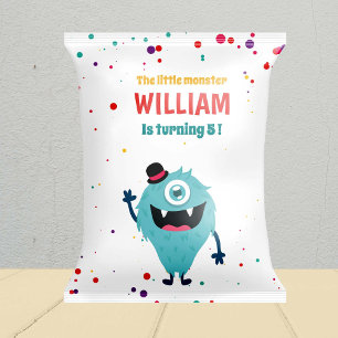 Cute Monsters Chips Bags Party Favour Bag