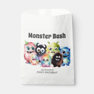 Cute Monsters Kids Halloween Party Favour Bag
