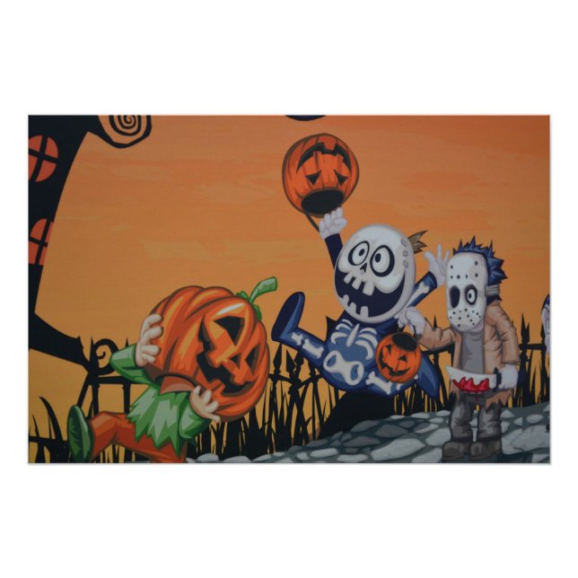 Cute Monsters Poster (Front)