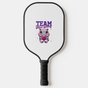 Cute Moo Deng Hippo _ Baby Hippo Tank Top Pickleball Paddle