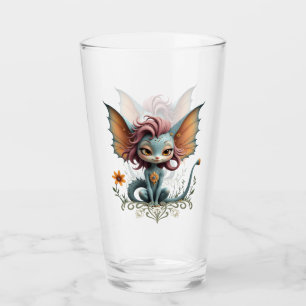 Cute Moonlit Fantasy Creature Glass
