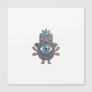 Cute Moroccan Amazigh Hamsa Evil Eye Kawaii Sticke