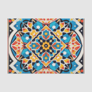 cute Moroccan tile pattern Tissue Paper