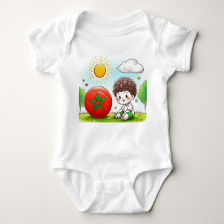 Cute Morocco Baby Bodysuit – Little Moroccan Pride
