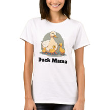 Cute Mother Duck and Ducklings T-Shirt
