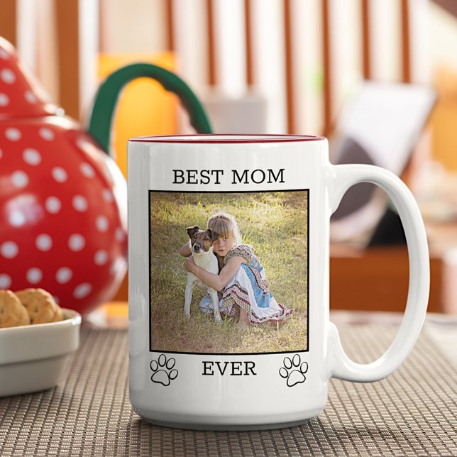 Cute Mother or Father Pet Parents Two-Tone Coffee Mug (Creator Uploaded)