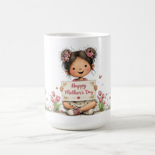 Cute Mother’s Day Child Artwork Mug