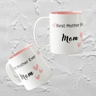 Cute Mother’s Day Coffee Mug "Best Mum ever"