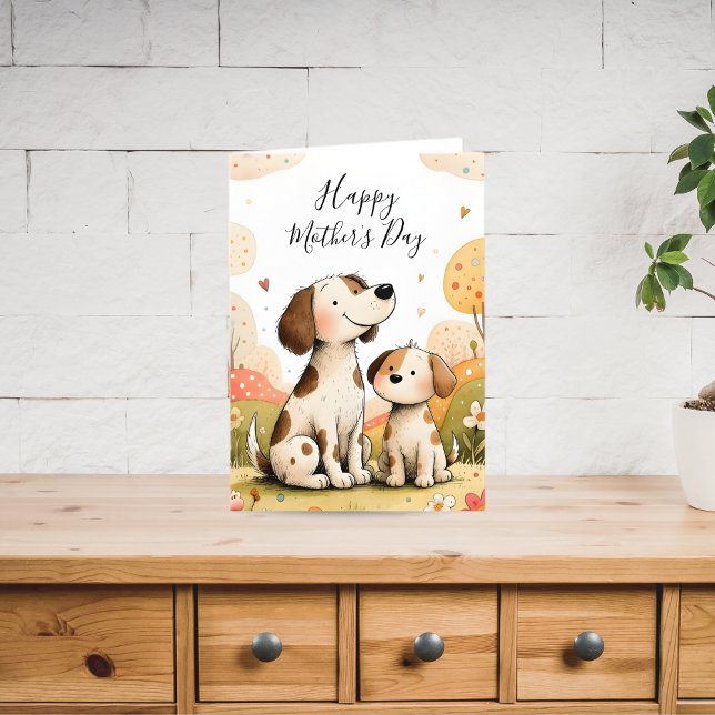 Cute Mother’s Day Dog Card (Creator Uploaded)