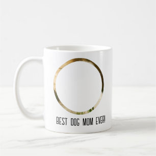 Cute Mothers Day Best Dog Mum Ever Photo Coffee Mug