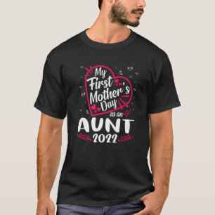 Cute Mothers Day Heart My First Mother's Day As An T-Shirt