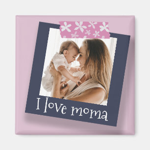 Cute Mother's Day Photo Template  Magnet