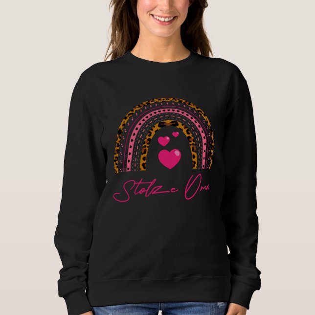 Cute Motheru2019s Day Celebration Wife Mum Grandma Sweatshirt (Front)