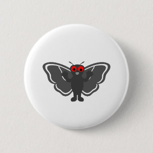 Cute Mothman 6 Cm Round Badge