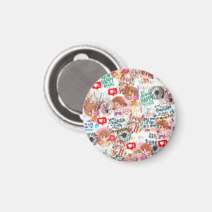 Cute Motivational – Positive Quote Kawaii Magnet