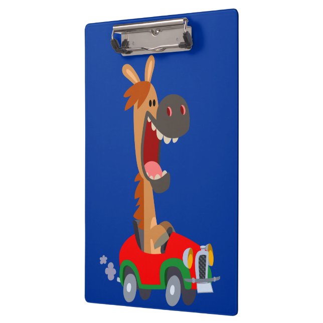 Cute Motorised Cartoon Horse Clipboard (Left)