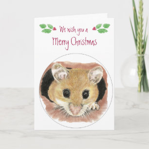 Cute Mouse Christmas Card