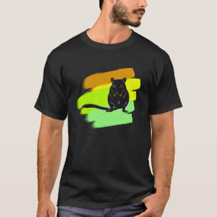 Cute mouse motif for gerbil and gerbil T-Shirt