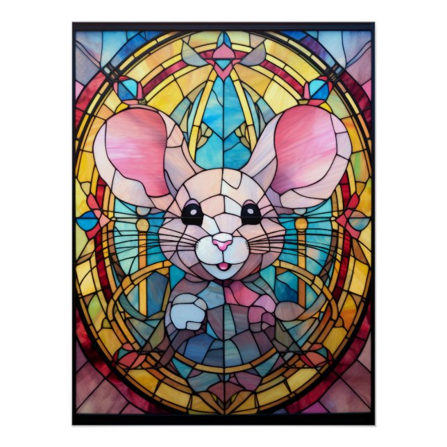 Cute Mouse Poster (Front)