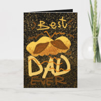 Cute Moustache Drawing Best Dad Ever