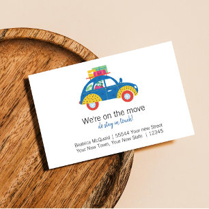 Cute Moving Announcement   New Address