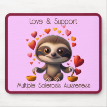 Cute MS Baby Sloth surrounded by ♥️s
