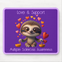 Cute MS Baby Sloth surrounded by ♥️s