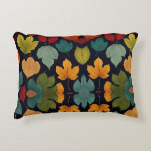 Cute multi coloured Leaf's Decorative Cushion