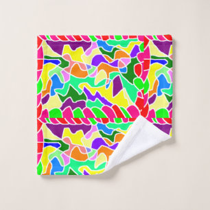 Cute multi coloured wash cloth for you