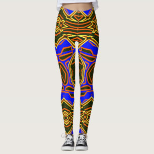 Cute multicolor classic "Ratti_Creative_Arts" Le Leggings