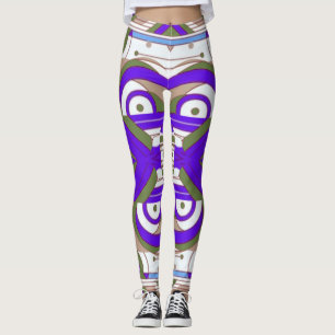 Cute multicolor classic "Ratti_Creative_Arts" Leg Leggings